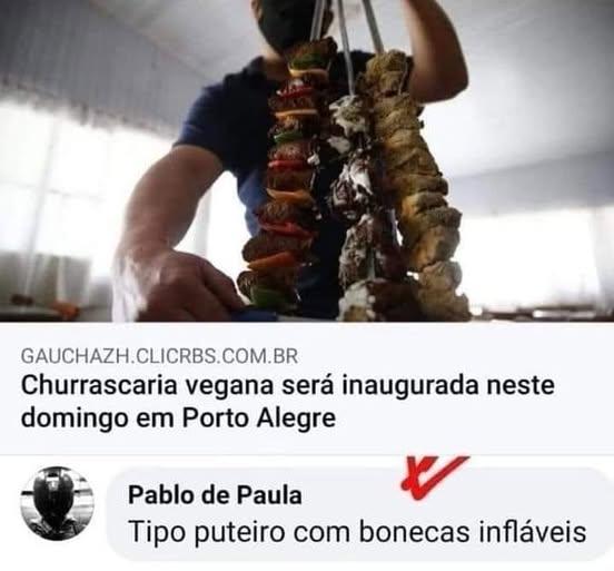 Churrascaria vegana?